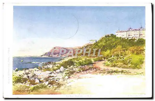 Cartes postales Fantaisie Illustrateur Lessieux Le Cap Martin