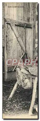 Cartes postales Foret Folklore Un sabotier TOP