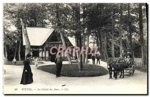 Ansichtskarte AK Ane Mule Vittel Le chalet des anes