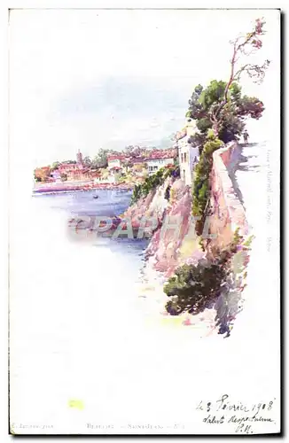 Cartes postales Fantaisie Illustrateur Beaulieu Saint Jean