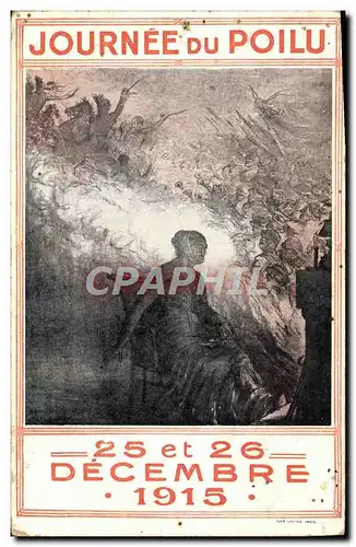 Cartes postales Militaria Journee du poilu 1915