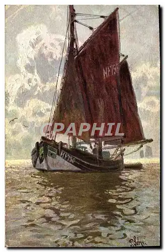 Cartes postales Bateau de peche