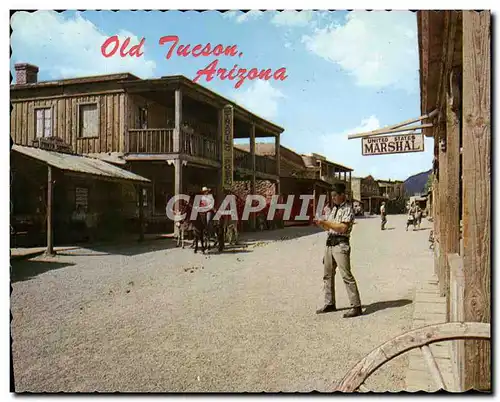 Cartes postales moderne Far West Cow Boy US MArshal Old tucson Arizona