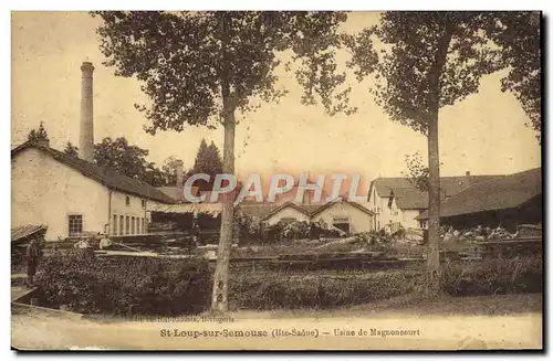 Cartes postales St Loup sur Semouse Usine de Magnoncourt