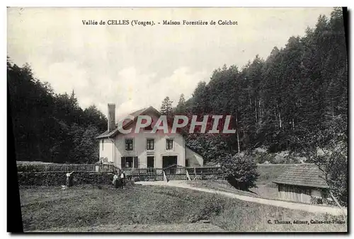 Cartes postales Vallee de Celles Vosges maison forestiere de Colchot