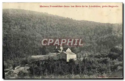 Ansichtskarte AK maison forestiere dans les bois de la Loubiere pres Sagnols