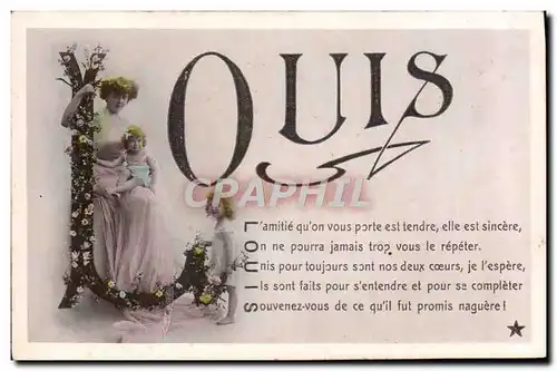 Cartes postales Fantaisie Prenom Louis