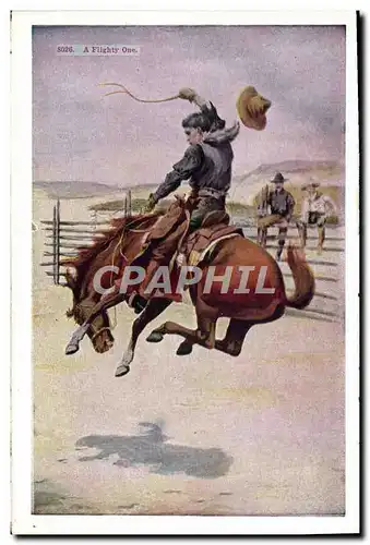 Ansichtskarte AK Far West Cow Boy Indiens Rodeo