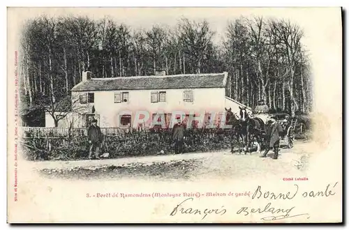 Ansichtskarte AK Foret de Ramondens Montagne Noire Maison de garde