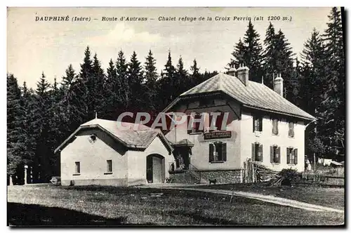Cartes postales Foret Dauphine Route d&#39Autrans Chalet refuge de la Croix Perrin