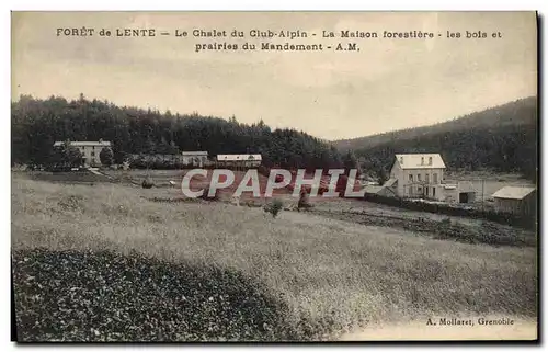 Ansichtskarte AK Foret de Lente le chalet du Club Alpin La Maison forestiere Les bois et prairies du Mandement