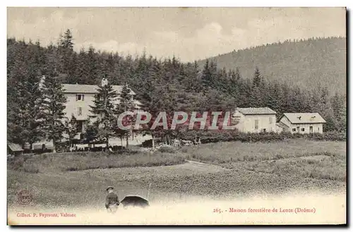 Cartes postales Foret Maison forestiere de Lente Drome