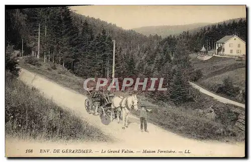 Cartes postales Foret Environs de Gerardmer Le grand vallon Maison forestiere