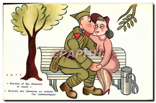 Cartes postales Fantaisie Militaria Cass