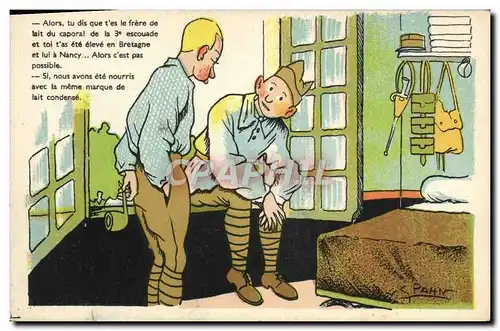 Cartes postales Fantaisie Militaria Spahn