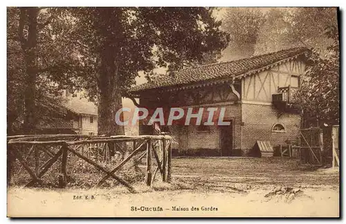 Cartes postales Foret St Cucufa Maison des gardes