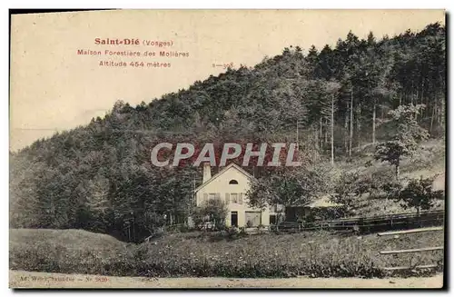 Ansichtskarte AK Foret Saint Die Vosges Maison forestiere des Molieres
