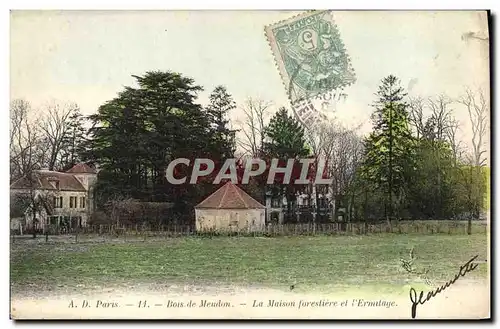 Ansichtskarte AK Foret Paris Bois de Meudon La maison forestiere et l&#39ermitage
