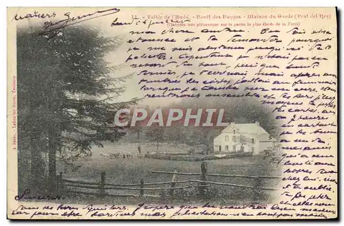 Cartes postales Foret Vallee de l&#39Aude Foret des Banges Maison de garde