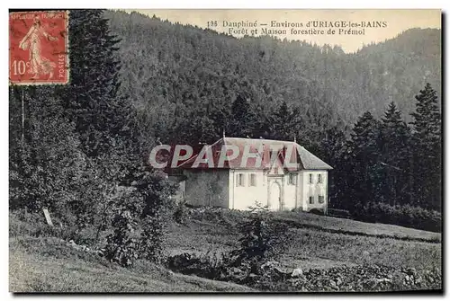 Cartes postales Foret Dauphine Environs d&#39Uriage les Bains Foret et Maison forestiere de Premol