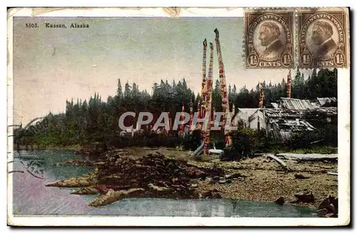 Cartes postales Indiens Kassan Alaska