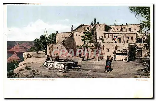 Ansichtskarte AK Indiens The Hopi house Grand Canyon of Arizona