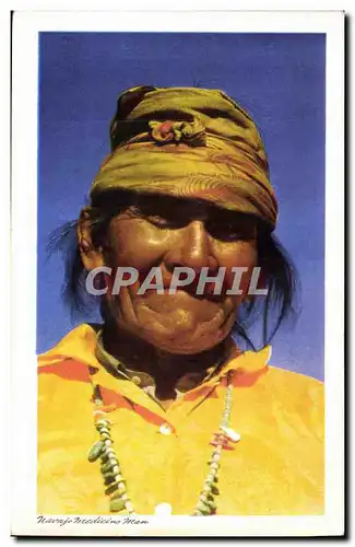 Cartes postales Indiens Navajo Medicino Man