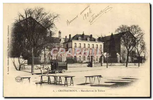 Cartes postales Chateauroux Manufacture de tabacs
