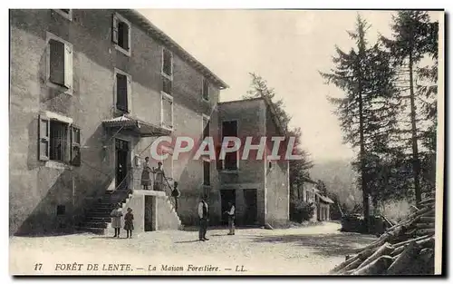 Cartes postales Foret de Lente La maison forestiere