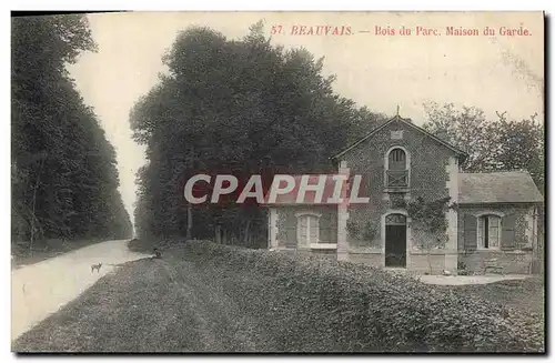 Cartes postales Beauvais Bois du parc Maison du garde