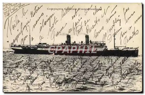 Cartes postales Bateau Paquebot L'Espagne