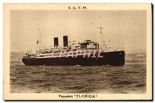 Cartes postales Bateau Paquebot SGTM Formosa