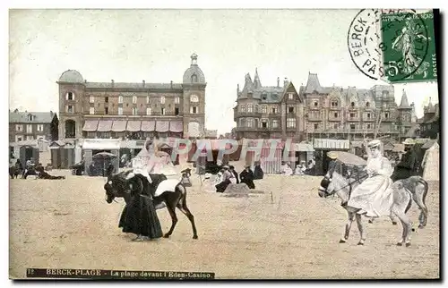 Cartes postales Ane Mule Beck Plage La plage devant l&#39Eden casino