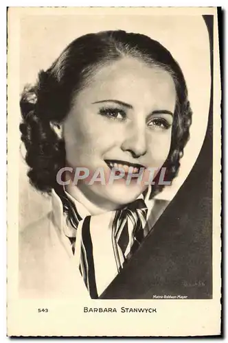 Cartes postales moderne Cinema Barbara Stanwyck