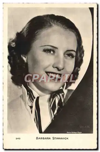 Cartes postales moderne Cinema Barbara Stanwyck