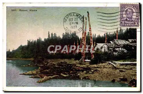 Cartes postales Kassan Alaska Indiens