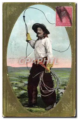 Cartes postales Cowboy