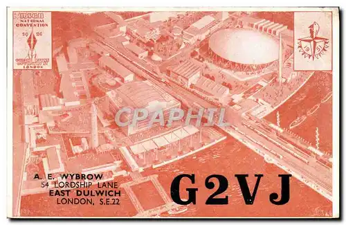 Cartes postales G2VJ Ae Wybrow Lorship Lane East Dulwich London Telegraphie