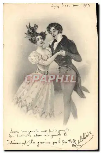 Cartes postales Femme Danse