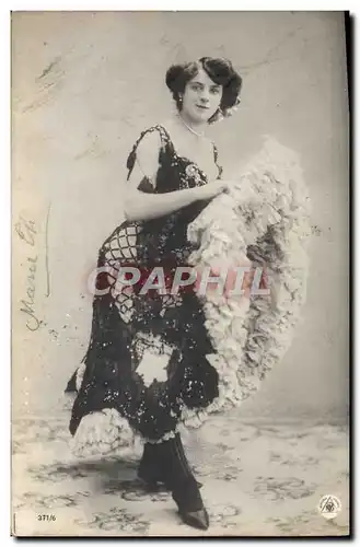 Cartes postales Danse Femme