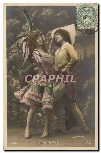 Cartes postales Femmes la Matchiche Danse