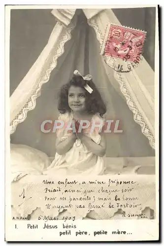 Cartes postales Fantaisie Enfant