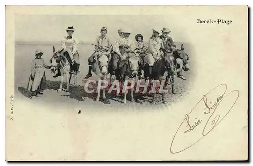 Cartes postales Ane Mule Berck Plage