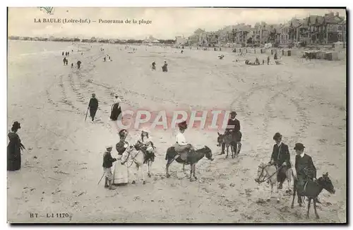 Cartes postales Ane Mule La Baule Panorama de la plage