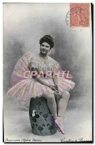 Cartes postales Fantaisie Danse Bouissavin Opera Danse