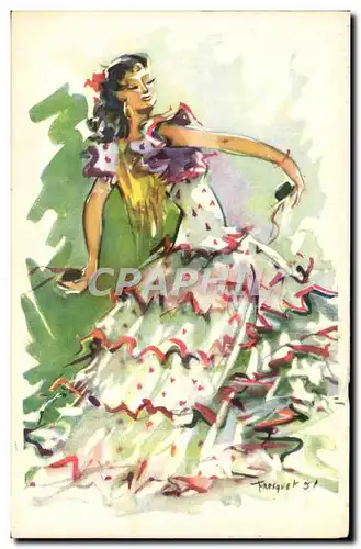 Cartes postales Fantaisie Danse