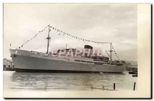 Moderne Karte Bateau Paquebot Jean Mermoz