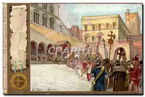 Cartes postales Fantaisie Illustrateur Pape Leo XIII