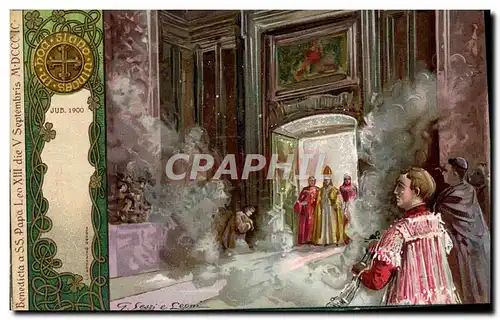 Cartes postales Fantaisie Illustrateur Pape Leo XIII
