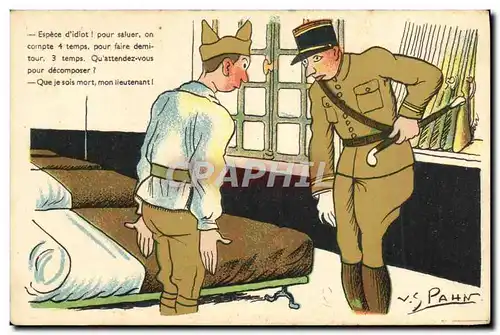 Cartes postales Fantaisie Militaria Spahn